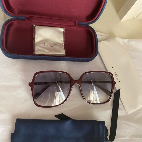 ❌Brand new ❌oversized 58mm Gucci sunglasses - Picture 4 of 16